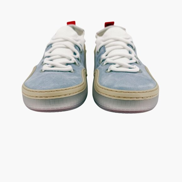 Christian Louboutin Arpoador Light Blue Suede Sock Sneakers Size 39 US 9 Women's - Picture 7 of 15